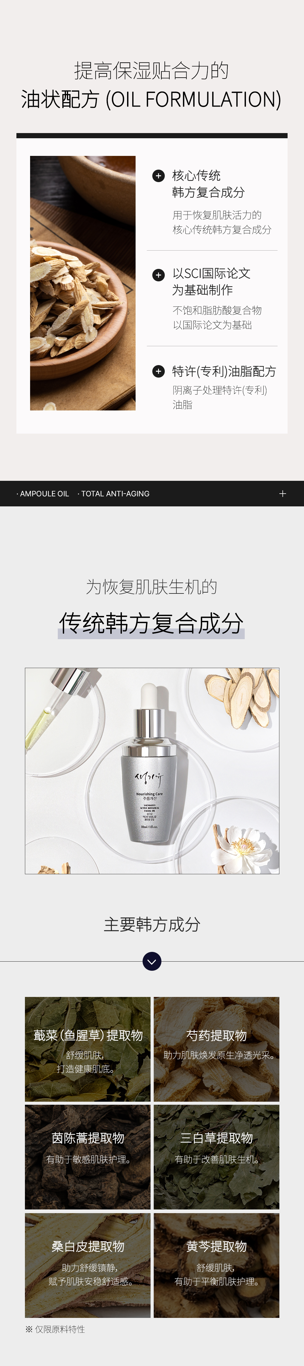 Active Botanical Facial Oil